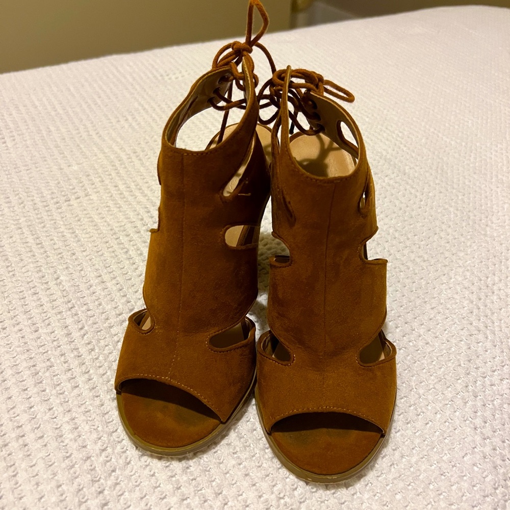 Suede Heels - Picture 2 of 4